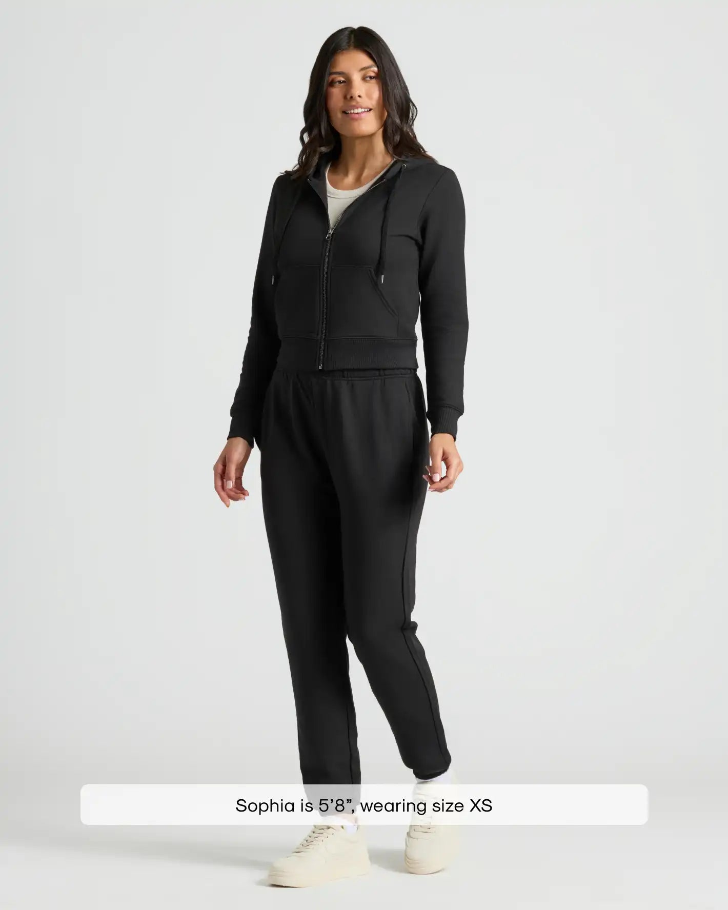Womens Black Relaxed Joggers