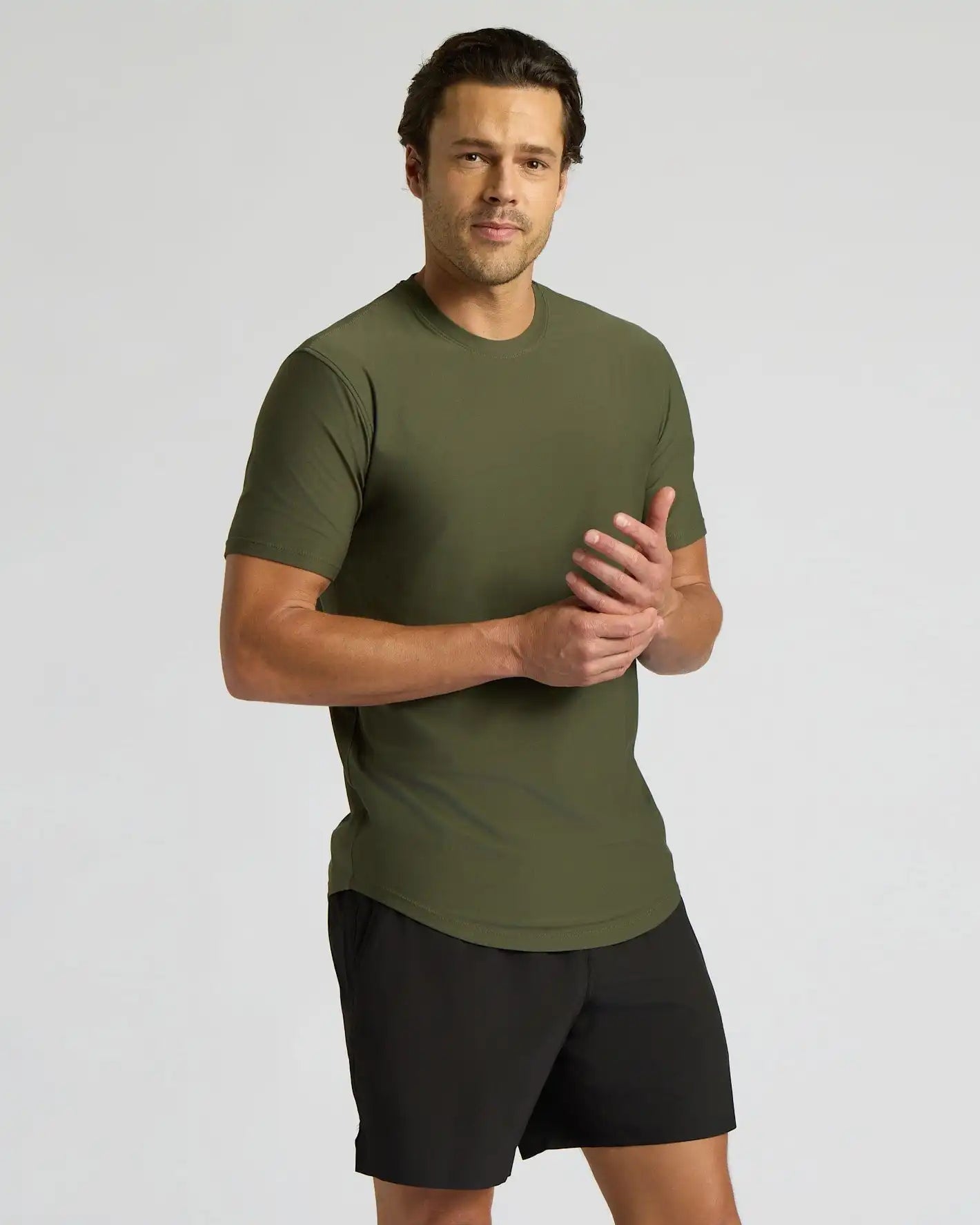Active Curved Hem Crew 6-Pack