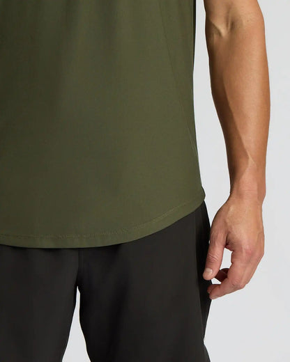 Grove Active Curved Hem Crew