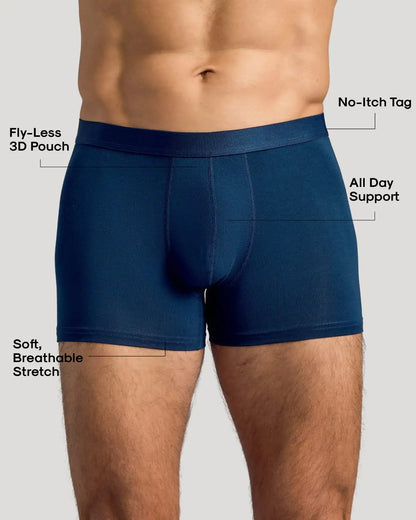 Navy Boxer Trunk