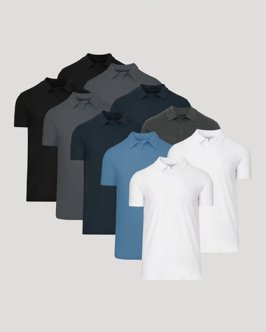 Wardrobe Classic Tall Polo 10-Pack