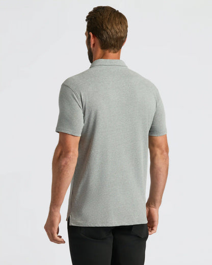 Heather Gray Classic Polo