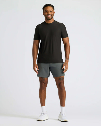 All Black Active Crew Neck 3-Pack