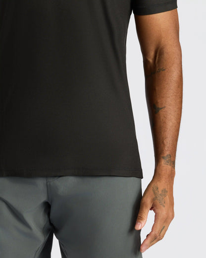 All Black Active Crew Neck 3-Pack