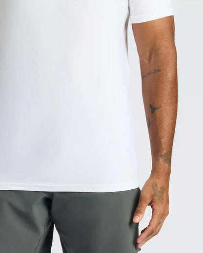 All White Active Crew Neck 6-Pack