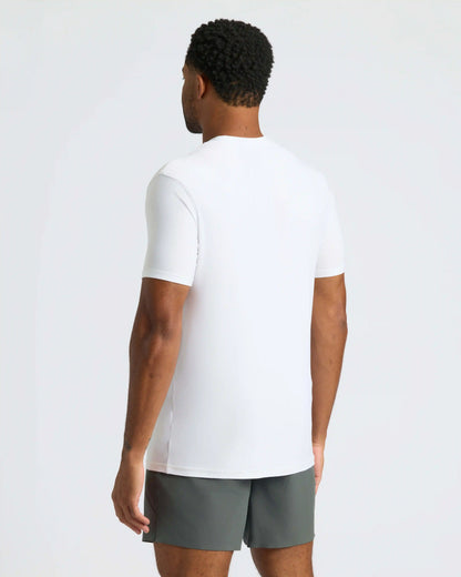 All White Active Crew Neck 3-Pack