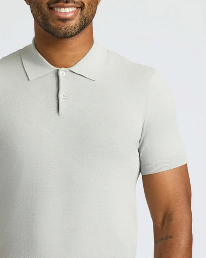 Heather Gray Dressy Polo