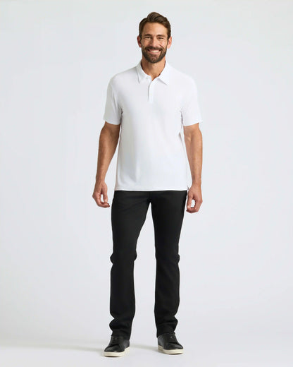 White Active Polo