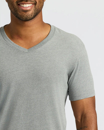 Heather Gray Classic V-Neck