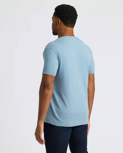 Heather Indigo Classic V-Neck