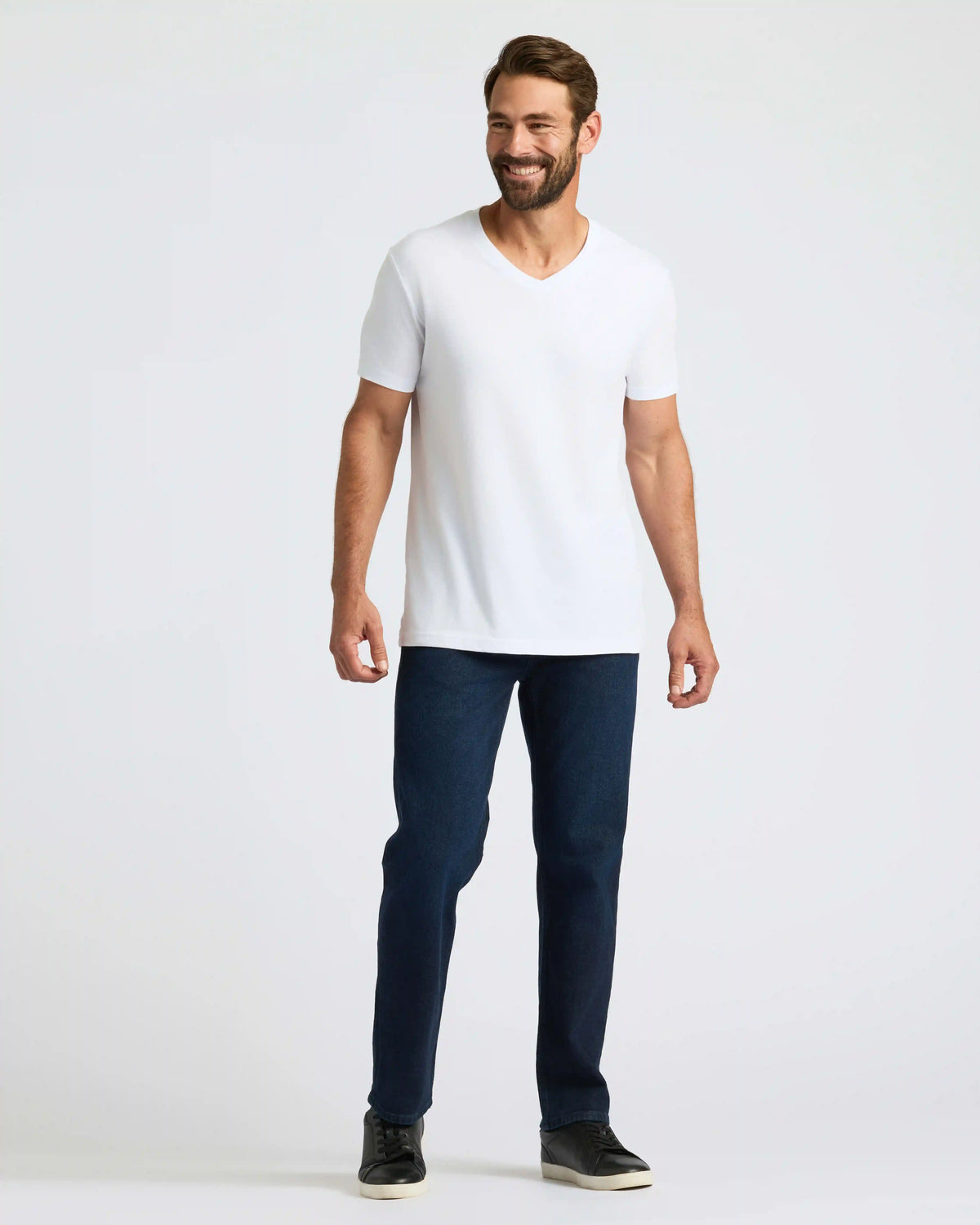 Black & White V-Neck 10-Pack