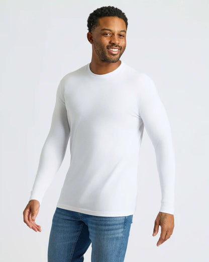 Classic Long Sleeve Crew Neck 10-Pack