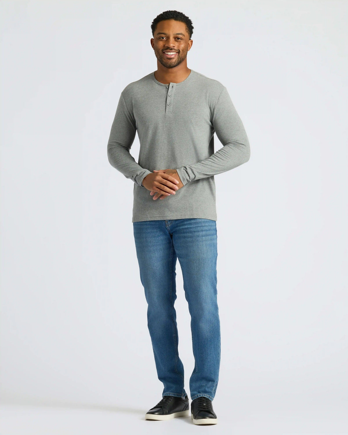 Classic Long Sleeve Henley 3-Pack